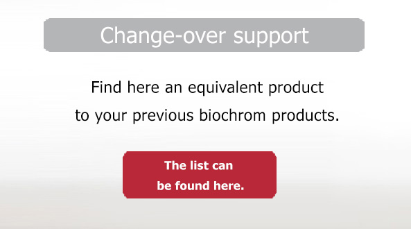 Productos equivalentes a los productos Biochrom