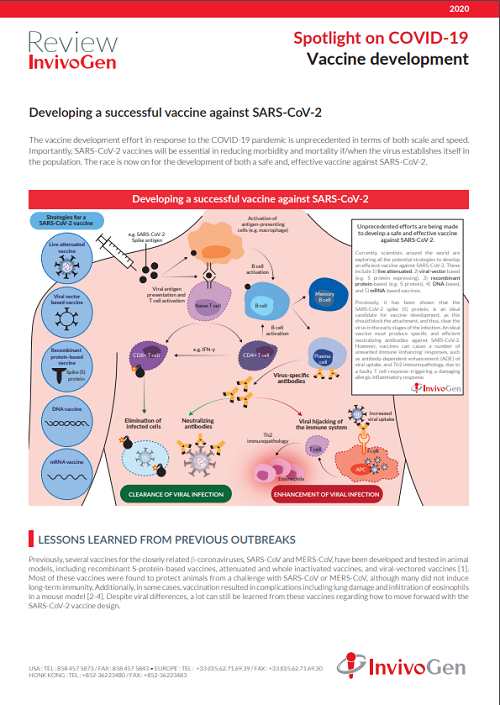 Developing a successful vaccine against SARS-CoV-2